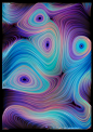 Vorticity : A series of mathematically created landscapes using the vorticity formula in Houdini