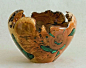 Richard Fitzgerald, Artist, wood with malachite inlay, hand rubbed finish: 