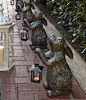 This adorable Bunny Lantern brings cuteness indoors or out
