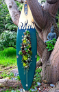 Surfboard succulent planter | Garden | Pinterest