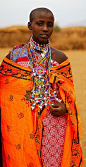 Masaai woman from TANZANIA
