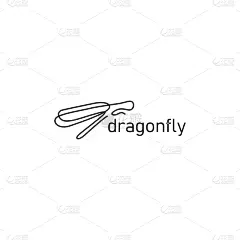 品牌名称,蜻蜓,轮廓,连续性,计算机图标,线条,华丽的,野生动物,直的,翅膀