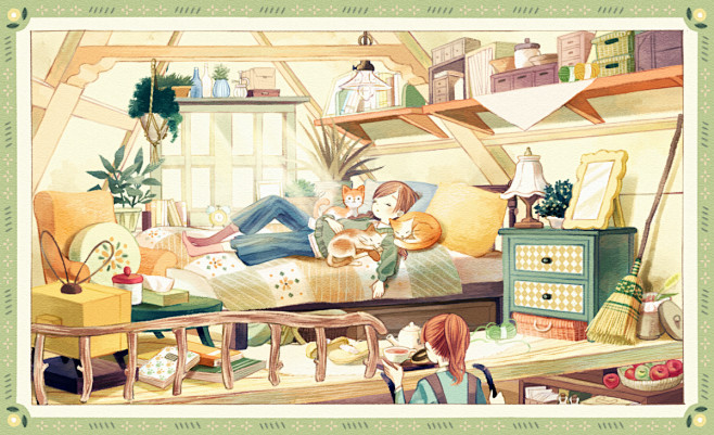 #オリジナル この家で一番暖かい場所 -...