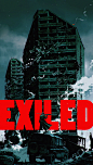 Exiled, Grzegorz Przybyś : Poster for my buddy and his post-apo game called "Exiled"