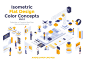 Modern isometric illustration