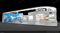 小白熊展览展示展台模型展览模型