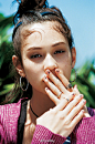 #Morning Beauty# 水原希子 for Nylon Japan 2015年八月刊，酷女孩发型参考