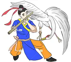韩相子 男人 中国人 神话的 八 不朽 道家 万神殿 中国