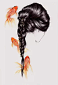 【香港Peony Yip插画师富有想象力的插画作品】—— Hair Sequel