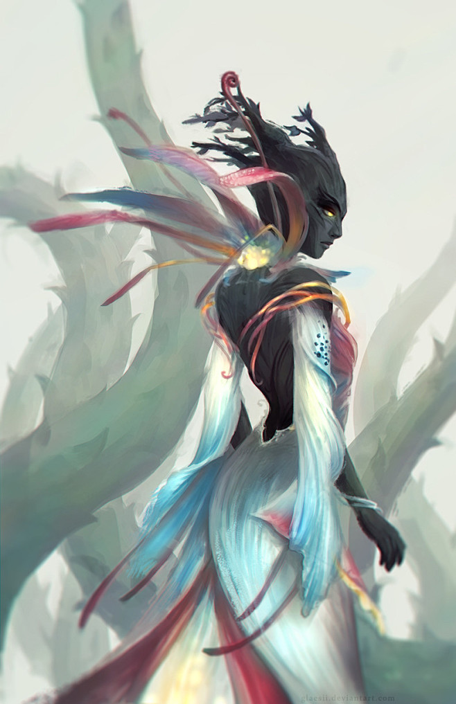 Sylvari, Grace Zhu :...