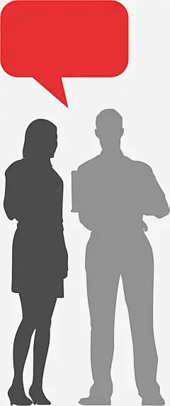 黑白男女矢量图高清素材 商务咨询 商务咨询公司 商务咨询名片 商务咨询服务 商务咨询框 对话 男女 矢量图 元素 免抠png 设计图片 免费下载 页面网页 平面电商 创意素材