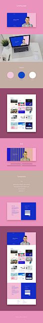 Web-designer's portfolio Портфолио для веб-дизайнера