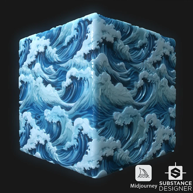 Sea wave-花瓣网
