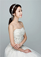 韩式新娘造型欣赏：自然的长发