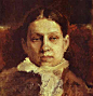 俄罗斯肖像画家瓦伦丁·亚历山德罗维奇·谢洛夫(Valentin Alexandrovich Serov)油画作品(6)