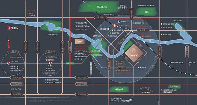 区位图
