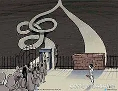 直面人性的讽刺图片，意味深长
