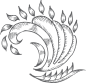 国外欧式复古边框花纹纹理图标LOGO装饰免抠PNG图案 (640)
