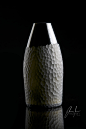 vase's /recycled bottles_肌理表现手法—来自LOVE DESIGN人人小站