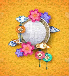 春节,空的,模板,卡片,2019,传统,贺卡,灯笼,纸灯笼,中国灯笼
