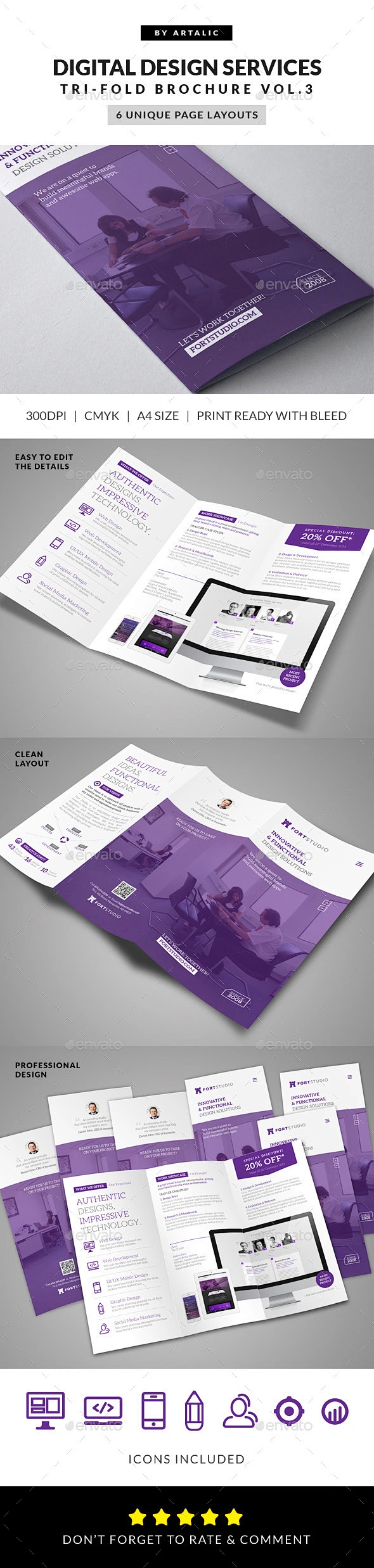 Web App Graphic Design Brochure - Corporate Brochures-花瓣网