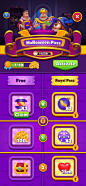 This may contain: the halloween pass game is shown in this screenshot