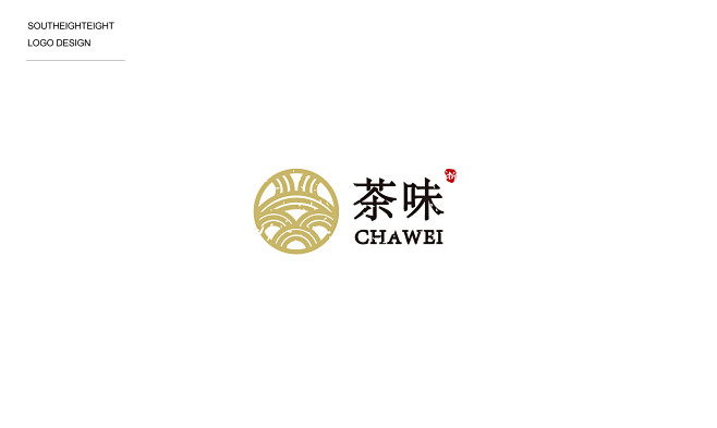 茶，中式，中国风logo