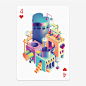 4 of Hearts - Playing arts contest on Behance