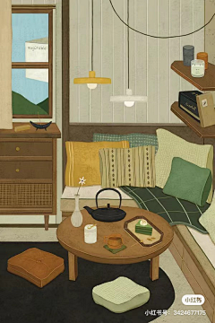 M梦野采集到插画