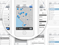 iPhone List App Wireframes