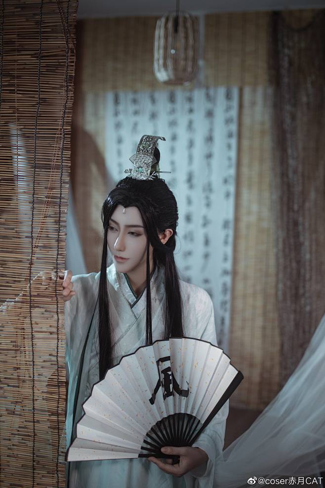 模特赤月微博赤月ctacos角色天官赐福风师青玄coser角色扮演古风古装
