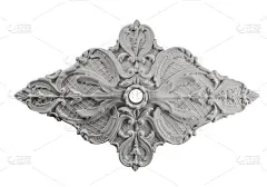 灰膏,玫瑰花饰奖牌,白灰泥,水平画幅,形状,墙,干壁,天花板,建筑业,商业金融和工业