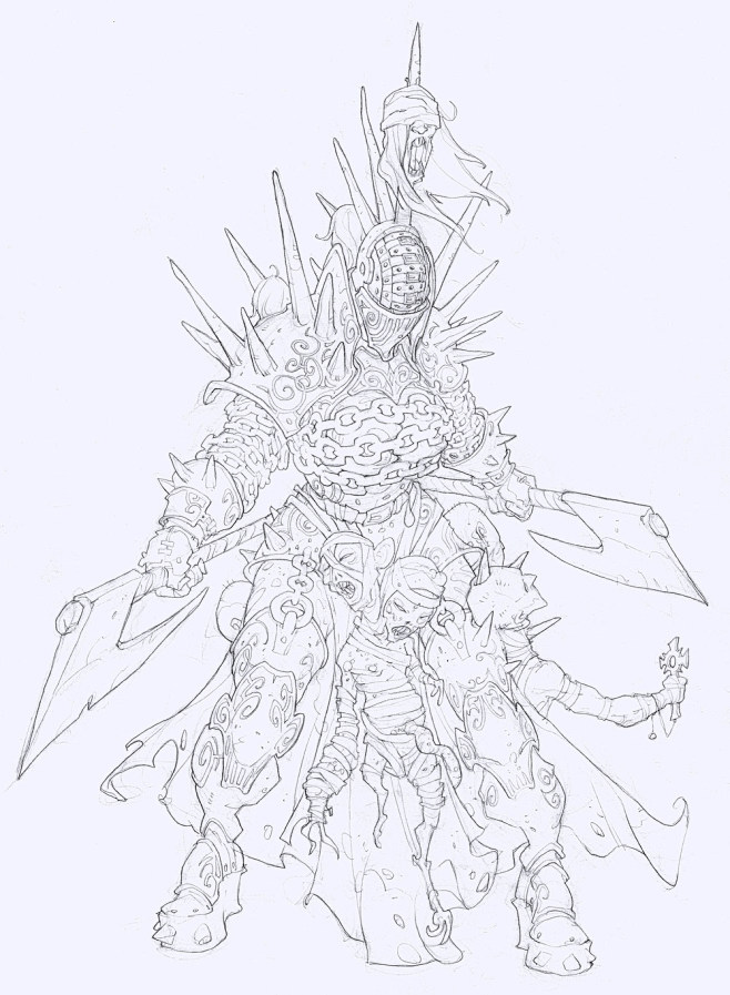 欧美_角色_线稿_作品编号:806931...