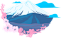 Japanese Landmark Mount Fuji