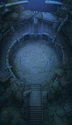 月见星星湮采集到Darkest Map DND地图