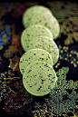 matcha and black sesame cookies by @laperla2009 | Beautiful desserts