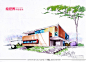 绘世界手绘---李国涛建筑手绘，值得大家学习