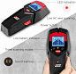 Stud Finder, Stud Sensor, Edge Finding Electronic Wall Scanner, Multi-Function Wall Detector with LCD Display and Sound Warning for AC Live Wire/Wood/Metal, Masterworks MXTS536 - - Amazon.com