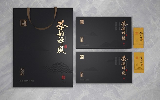 茶叶包装设计茶叶礼盒设计©刘益铭原创作品...