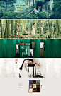 森林公园-竹林-唯品系列-慢生活-茵曼天猫海报 #Banner# #女装#