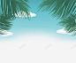 海上蓝天高清素材 Banner summer 元素 夏 夏天 夏季 夏季海报装饰 夏日 天空 椰树 海报 海景 海滩 海边 清新 素材 蓝天 装饰图案 元素 免抠png 设计图片 免费下载