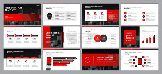 business presentation backgrounds design template