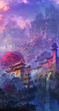 梦幻般的色彩