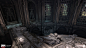 Doom Eternal - Taras Nabad Throne Room, Chase Long : Doom Eternal (2020) - Taras Nabad Throne Room - 
My responsibilities were the modeling, layout, and world building of the Taras Nabad throne room. Peter Riebel contributed the awesome skull sculpt, and 