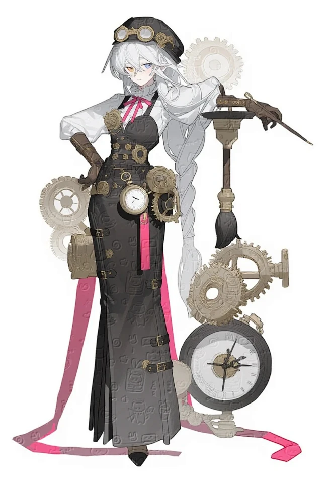 蒸汽朋克系列·oc人设颂设_5_米娅1_来自小红书网页版-花瓣网