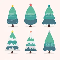 卡通手绘圣诞树  - 源文件下载【酷图网】圣诞树,植物,树木,圣诞节,贺卡装饰,节日,圣诞元素,圣诞装饰,圣诞树插图,卡通手绘