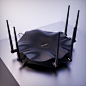 Johannes Rieder Portfolio - Gaming Wifi Router Concept : Free time render exercise January 2020