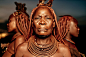 Himba tribe : Photos were taken during my journey to Namibia. I spent 3 weeks documenting some of the most beautiful women in Africa. Skin painted with ochre, braided hair and ornaments weighing over 10 kilograms make Himba one of the most recognizable in