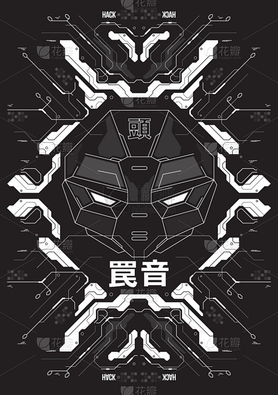 城市武士,未来,自动的,技术员,请柬,事...