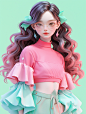 qiuling6689_Realistic_3d_cartoon_style_rendering_chinese_gril___fbfa711c-b3c0-446e-88a4-c5302759cc87